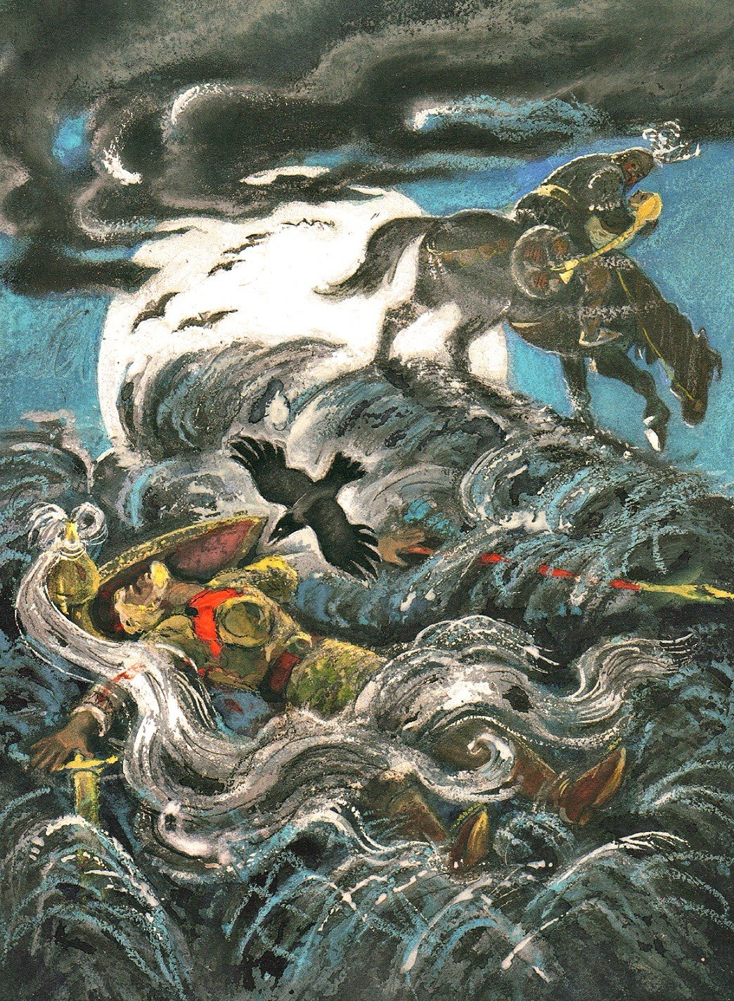 Леонид Владимирский иллюстрации Руслан и Людмила