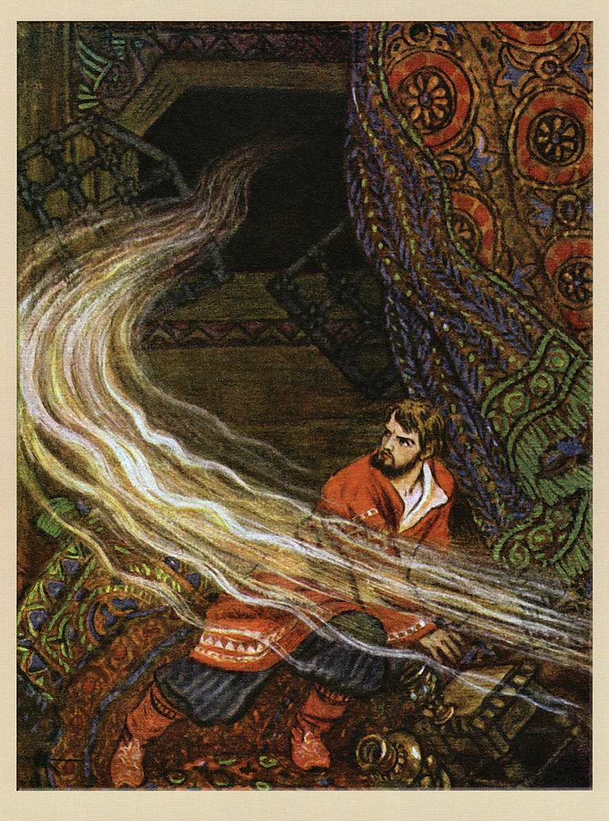 Николай Богатов иллюстрации к Руслан и Людмила