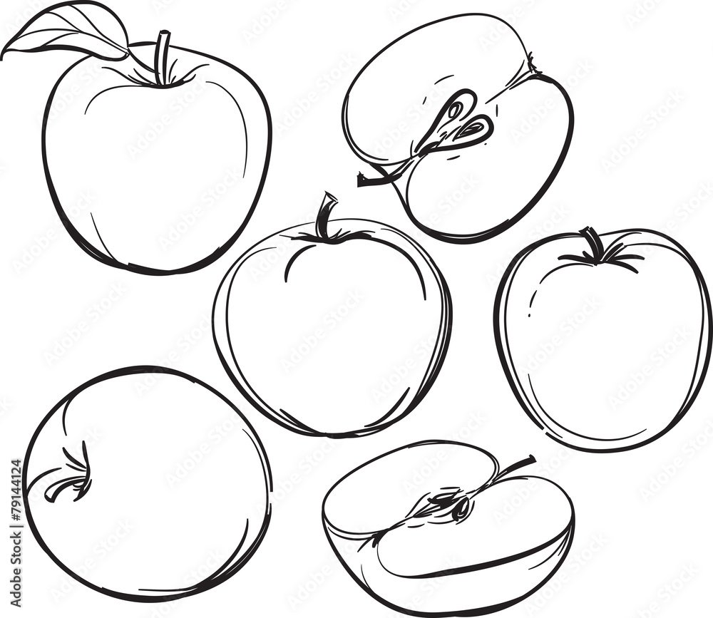 Ваза с фруктами раскраска