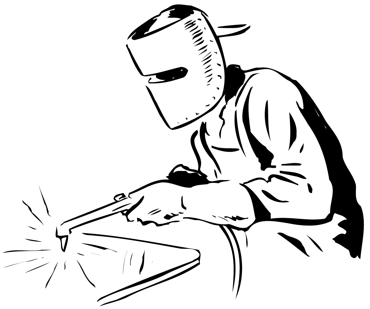 Трафарет сварщика