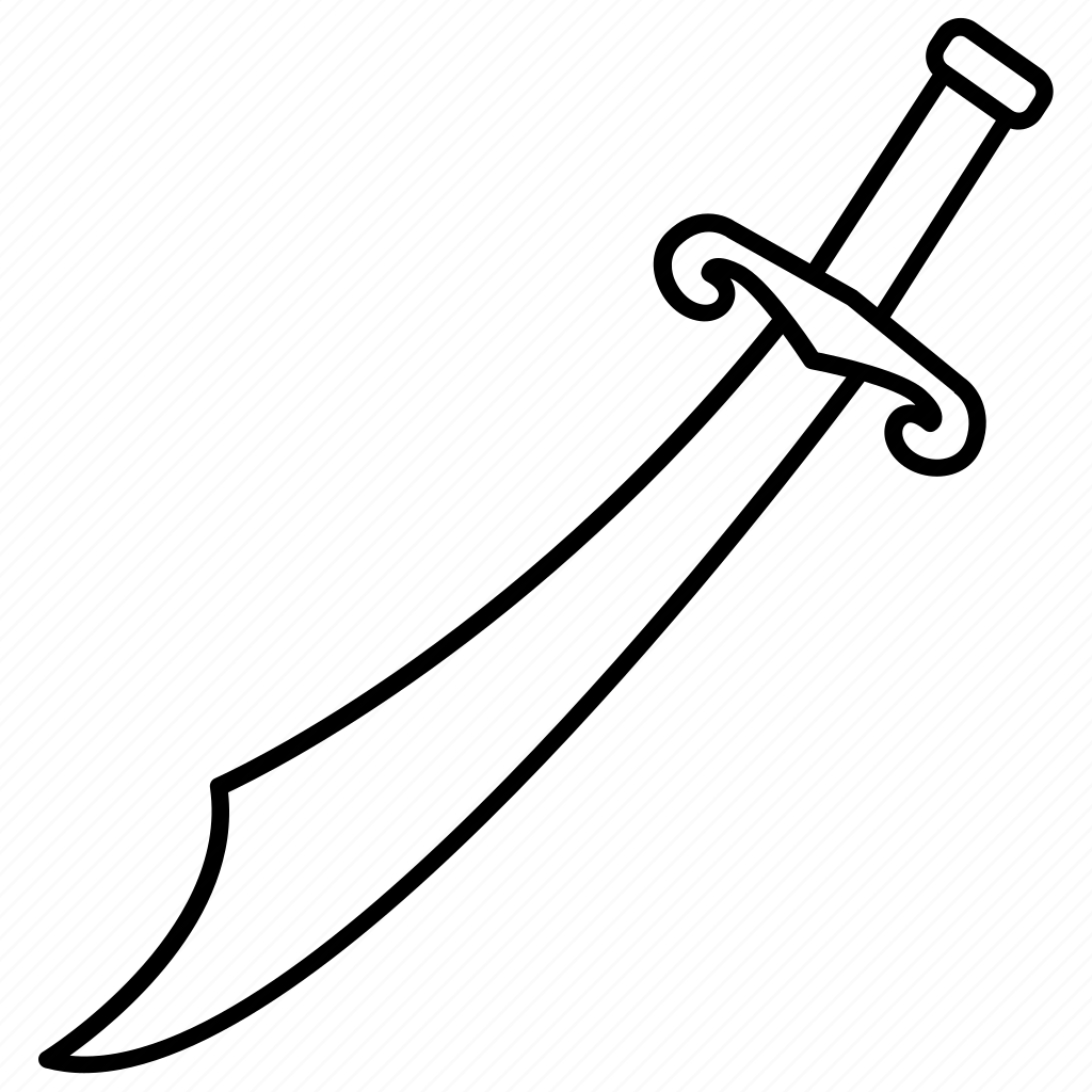 Распечатка сабля