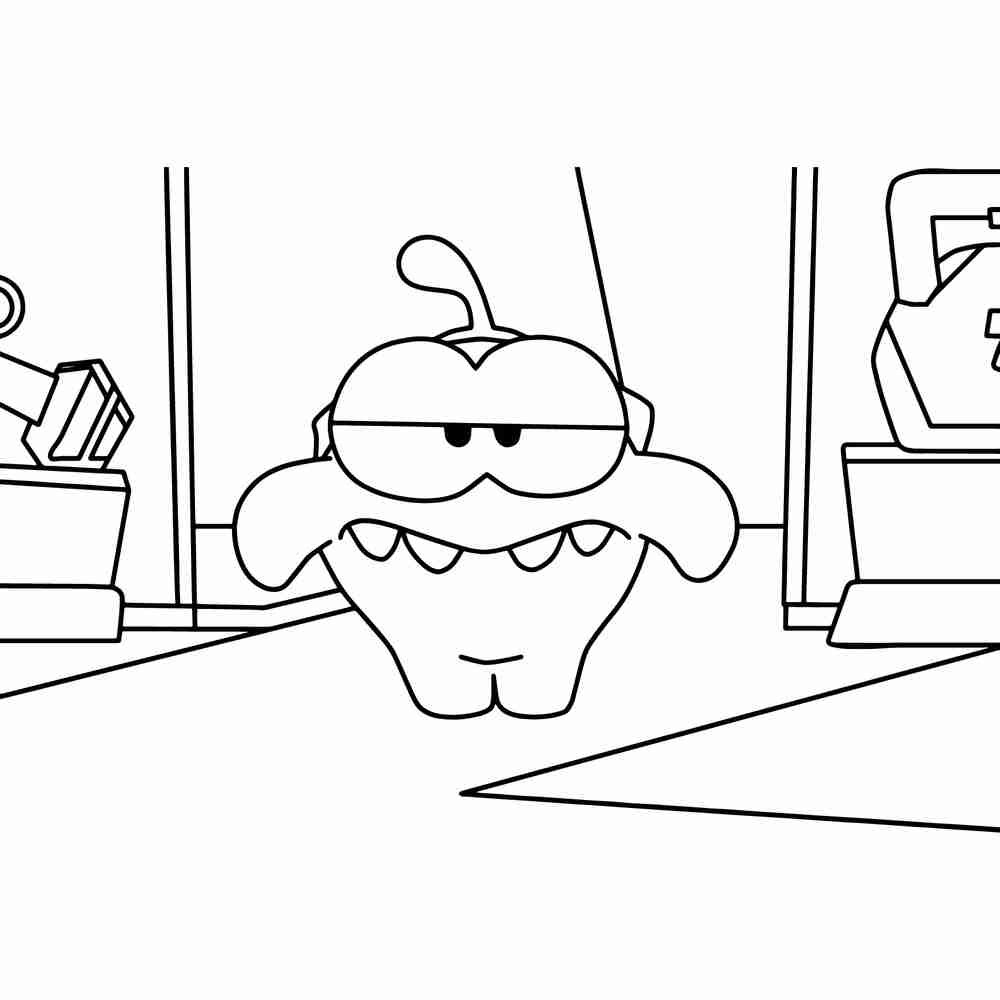 Раскраски ам Ням и ам няша супер герои