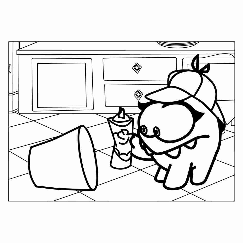 Супер Нямы раскраска