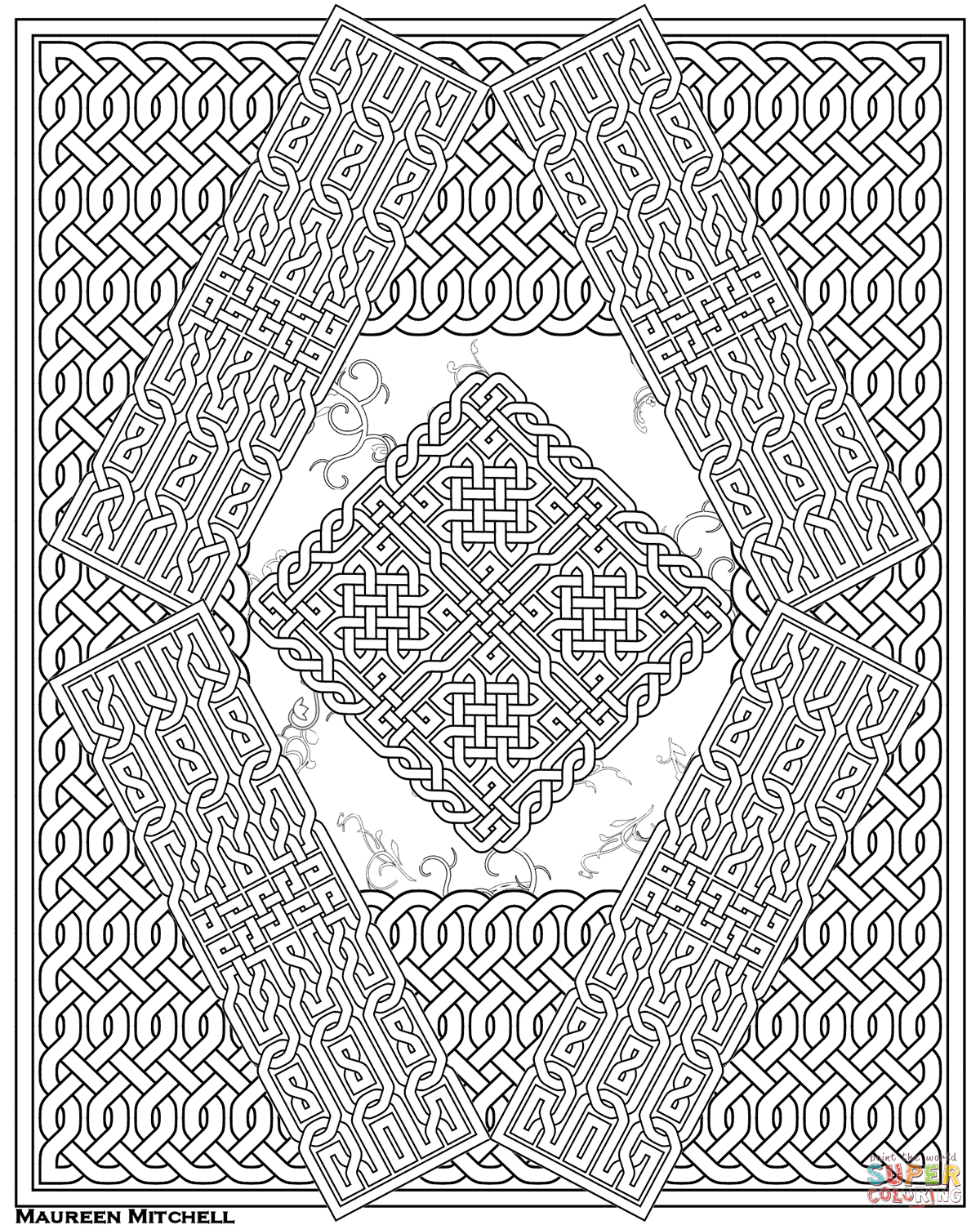 Фенрир кельтика тату