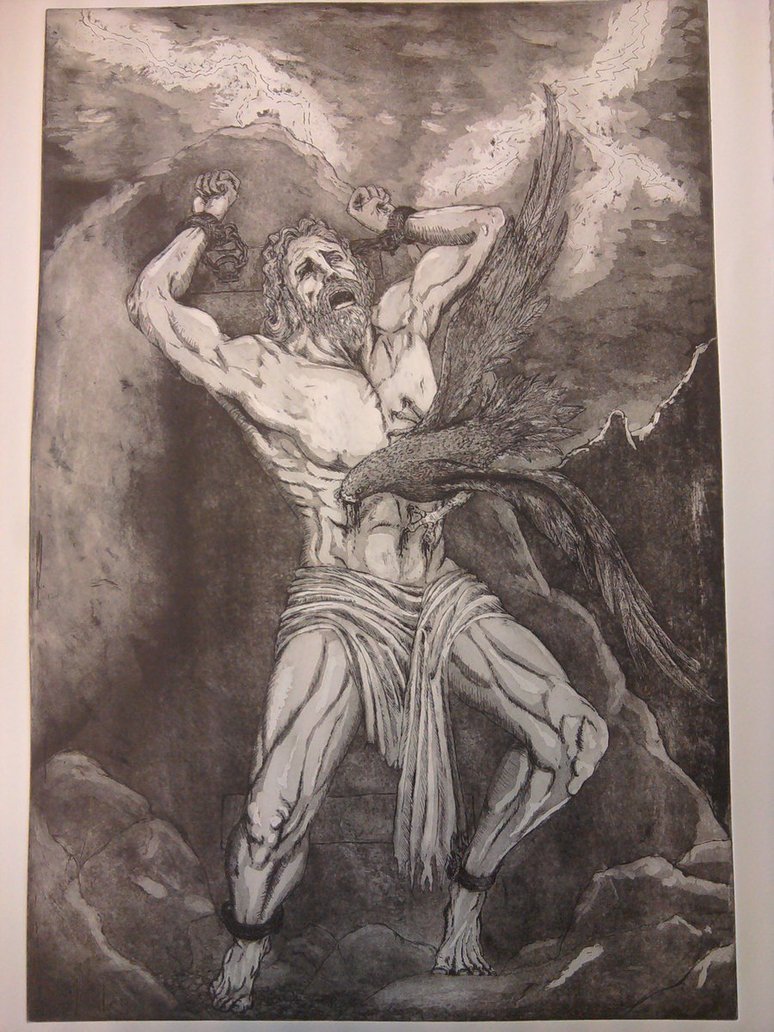 Прометей Титан арт