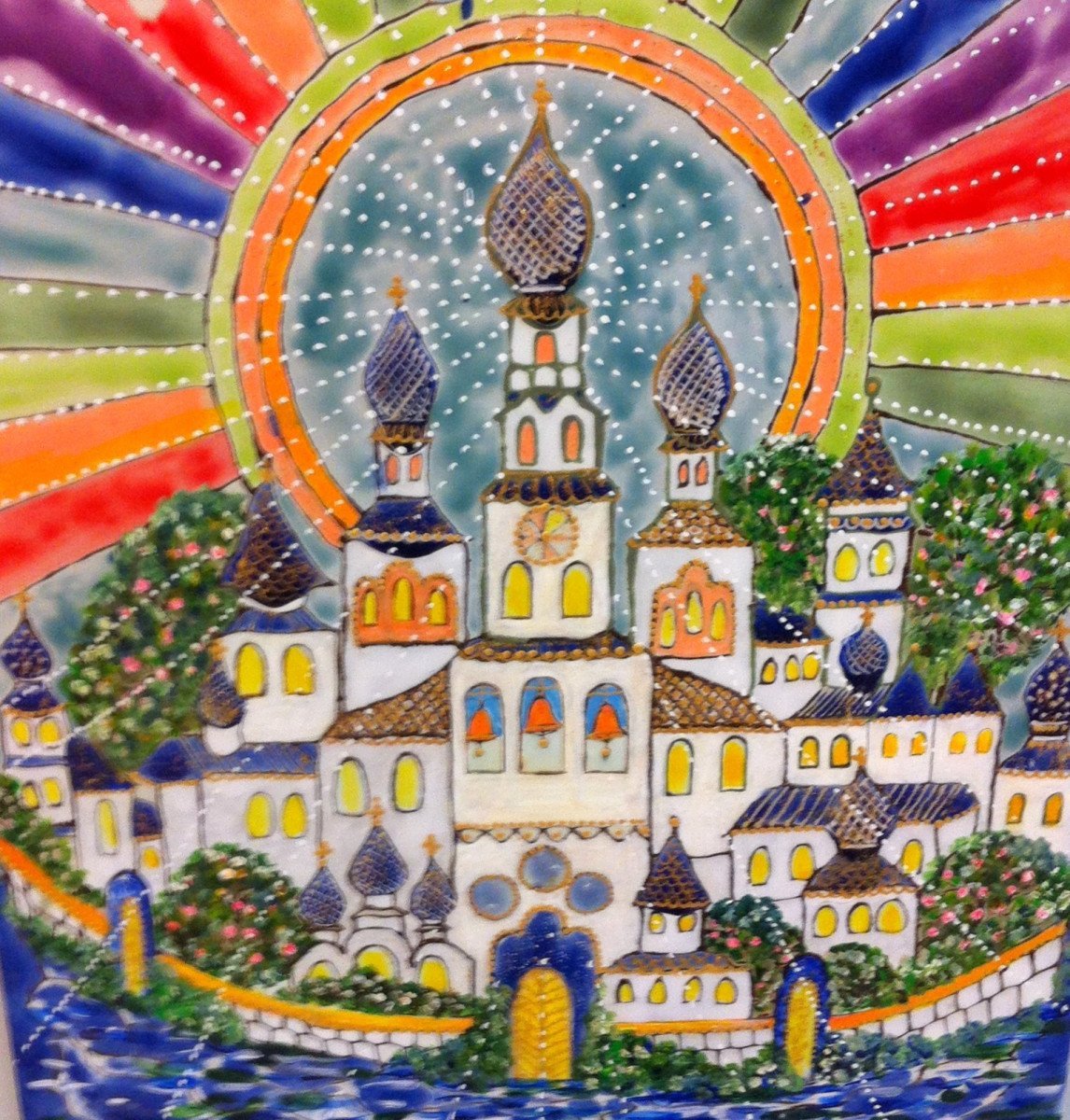 Лубок Китеж град