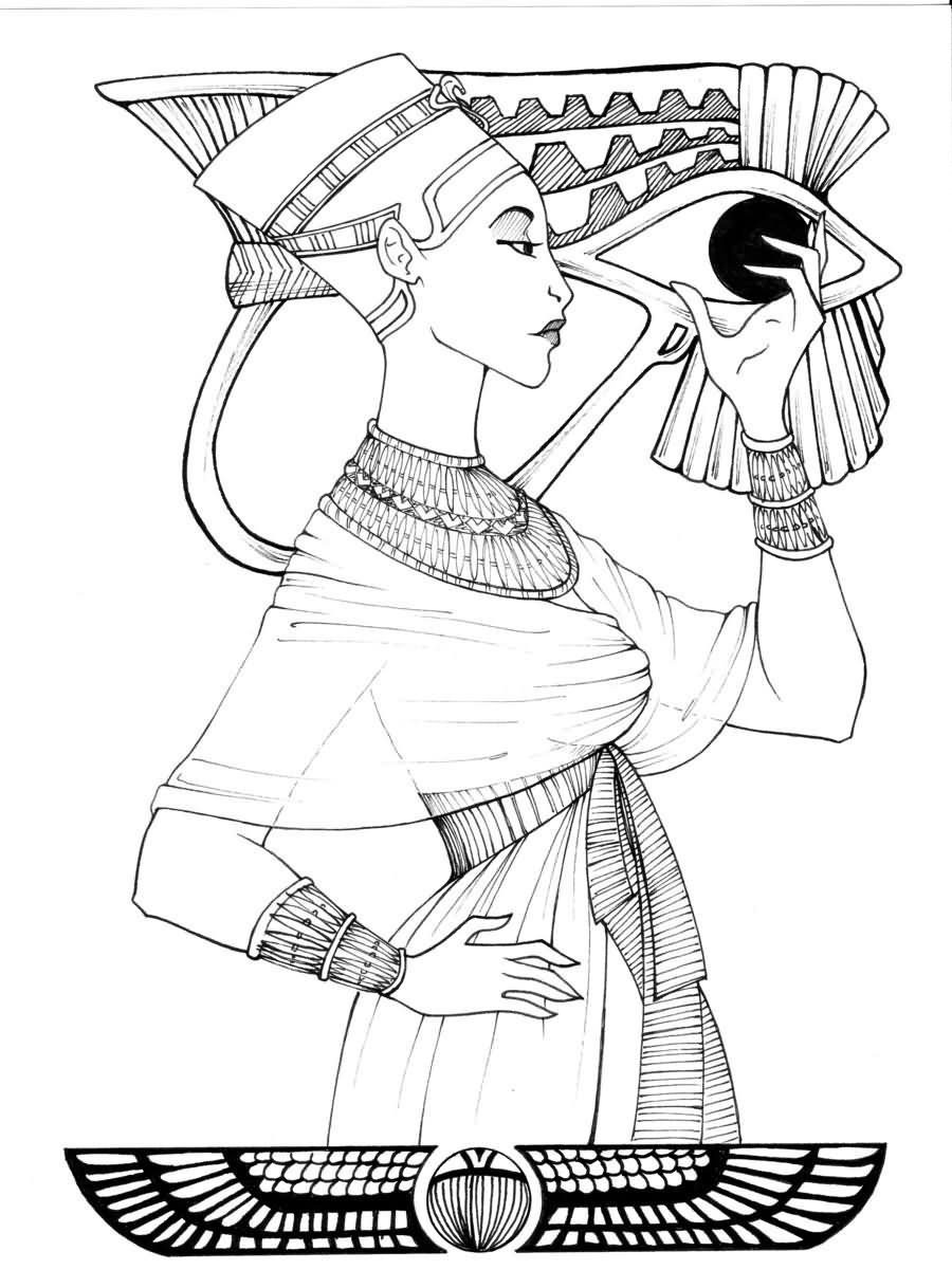 Боги древних египтян Нефертити