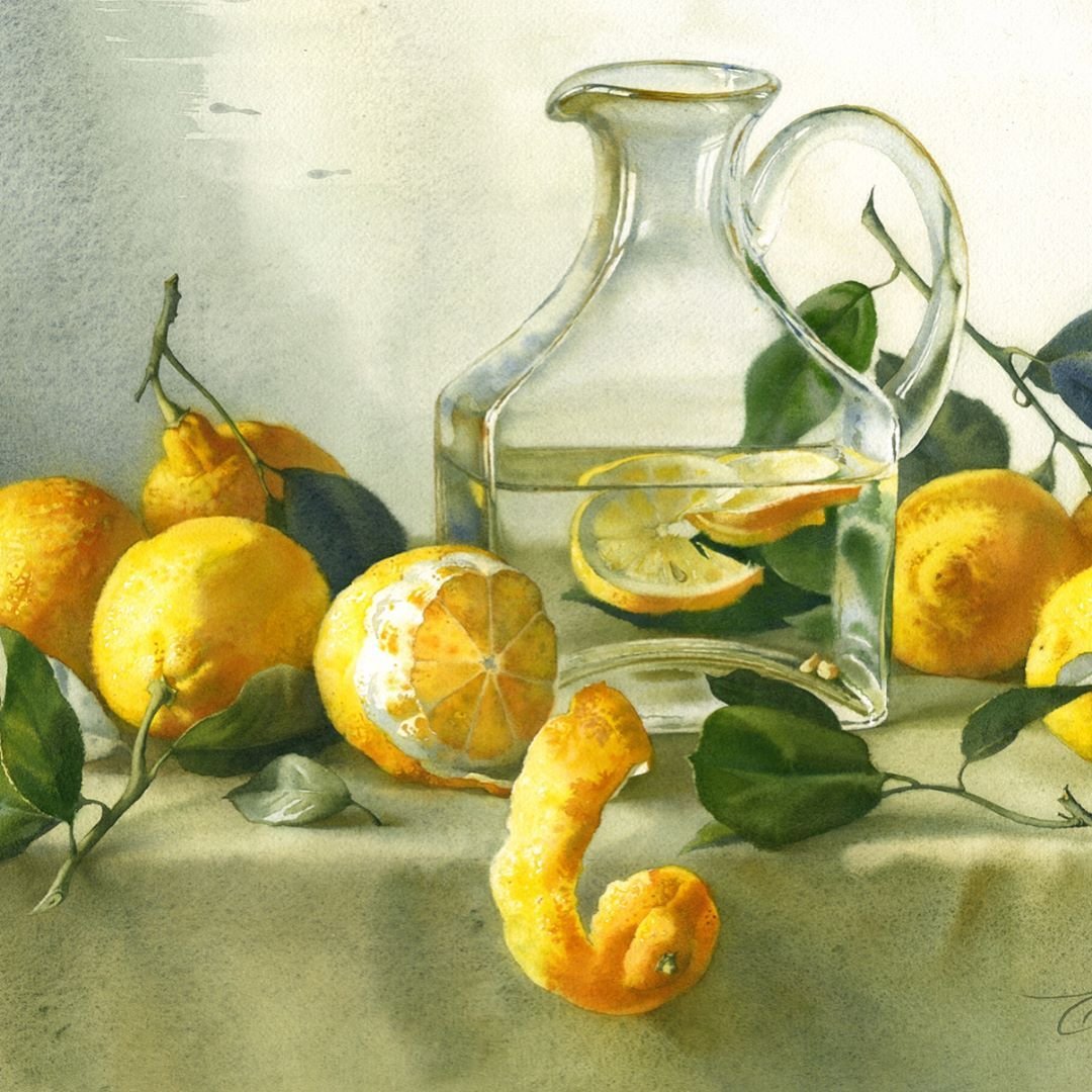 Елена Базанова натюрморт живопись.