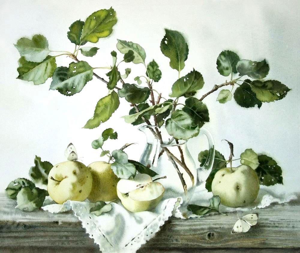 Акварелист Елена Базанова