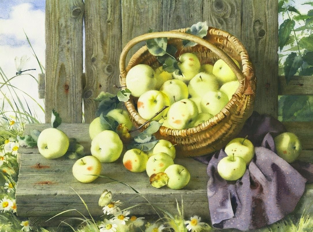 Елена Базанова натюрморт живопись.