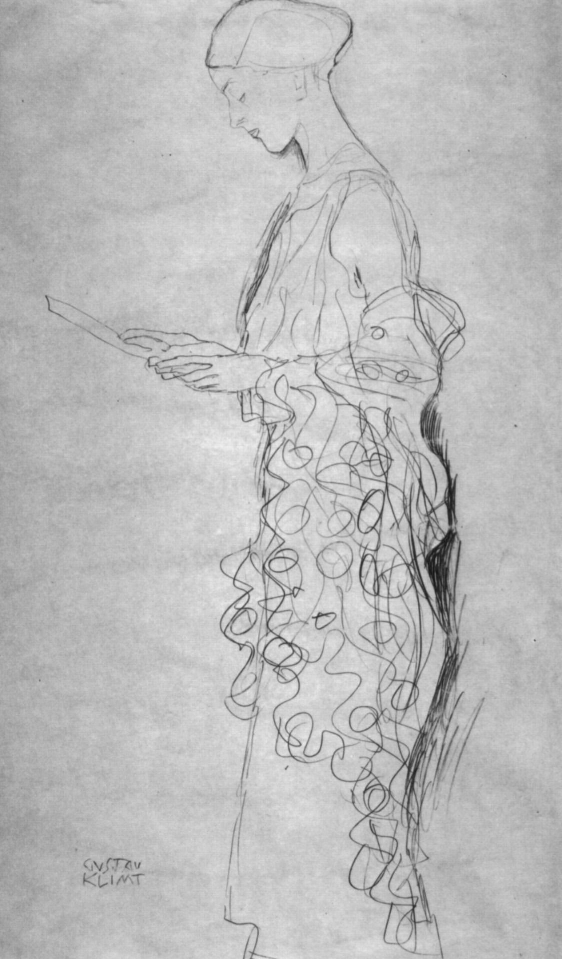 Картина Густава Климта семья