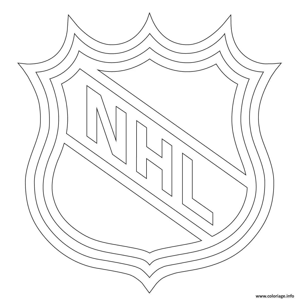 Хоккейные эмблемы раскраски