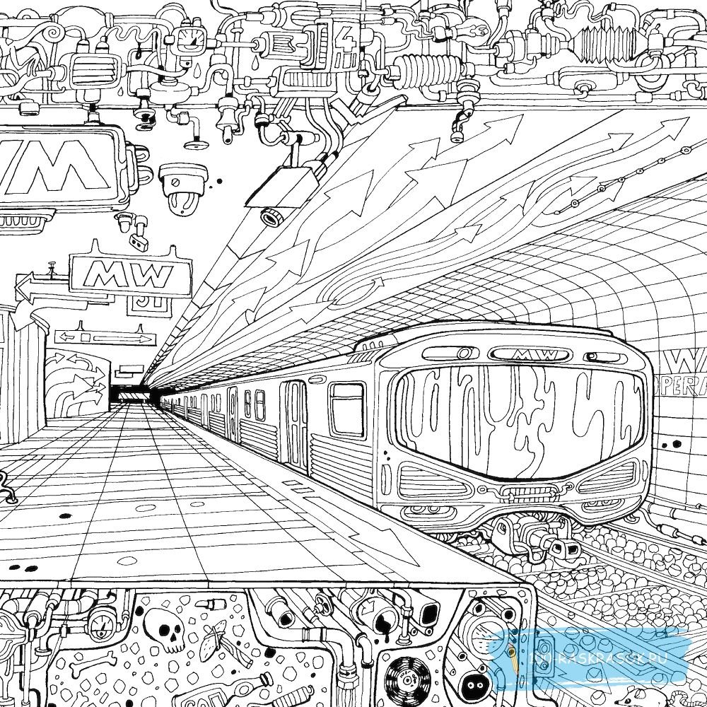 Томас и его друзья дизель 10 раскраска