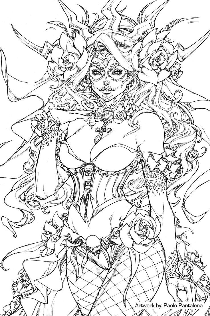 Grimm Fairy Tales раскраска