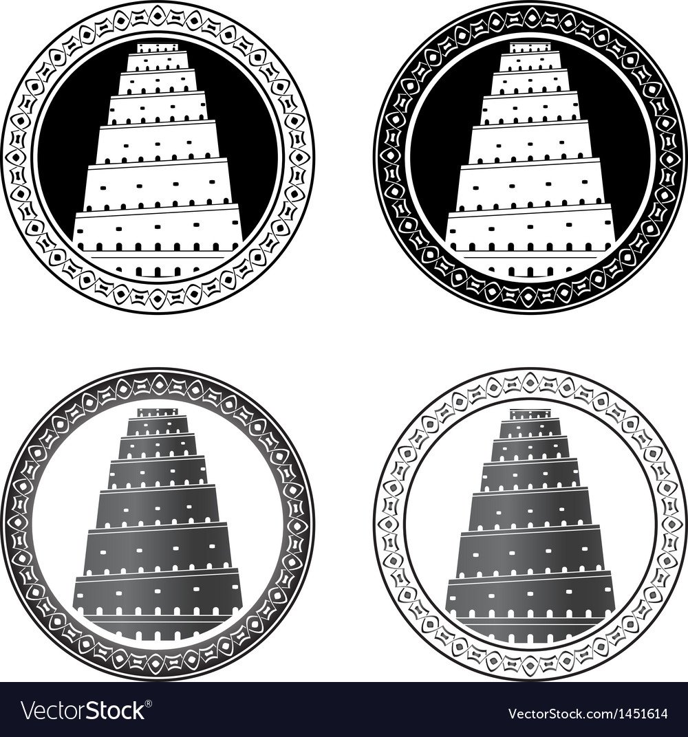 Вавилон башня лого