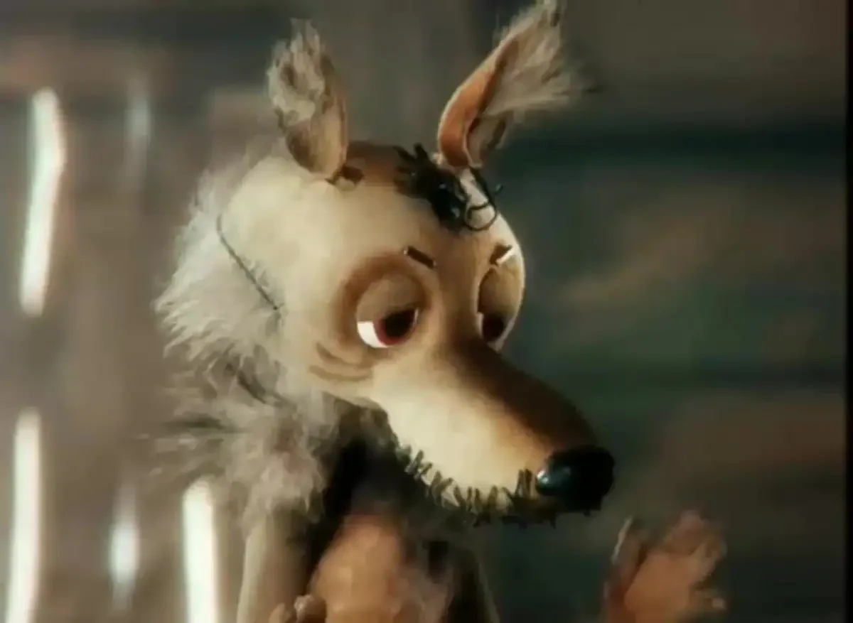 Сказка про волка и бычка