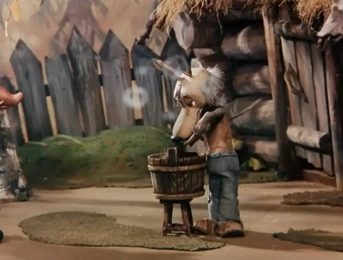 Папаня мультфильм волк