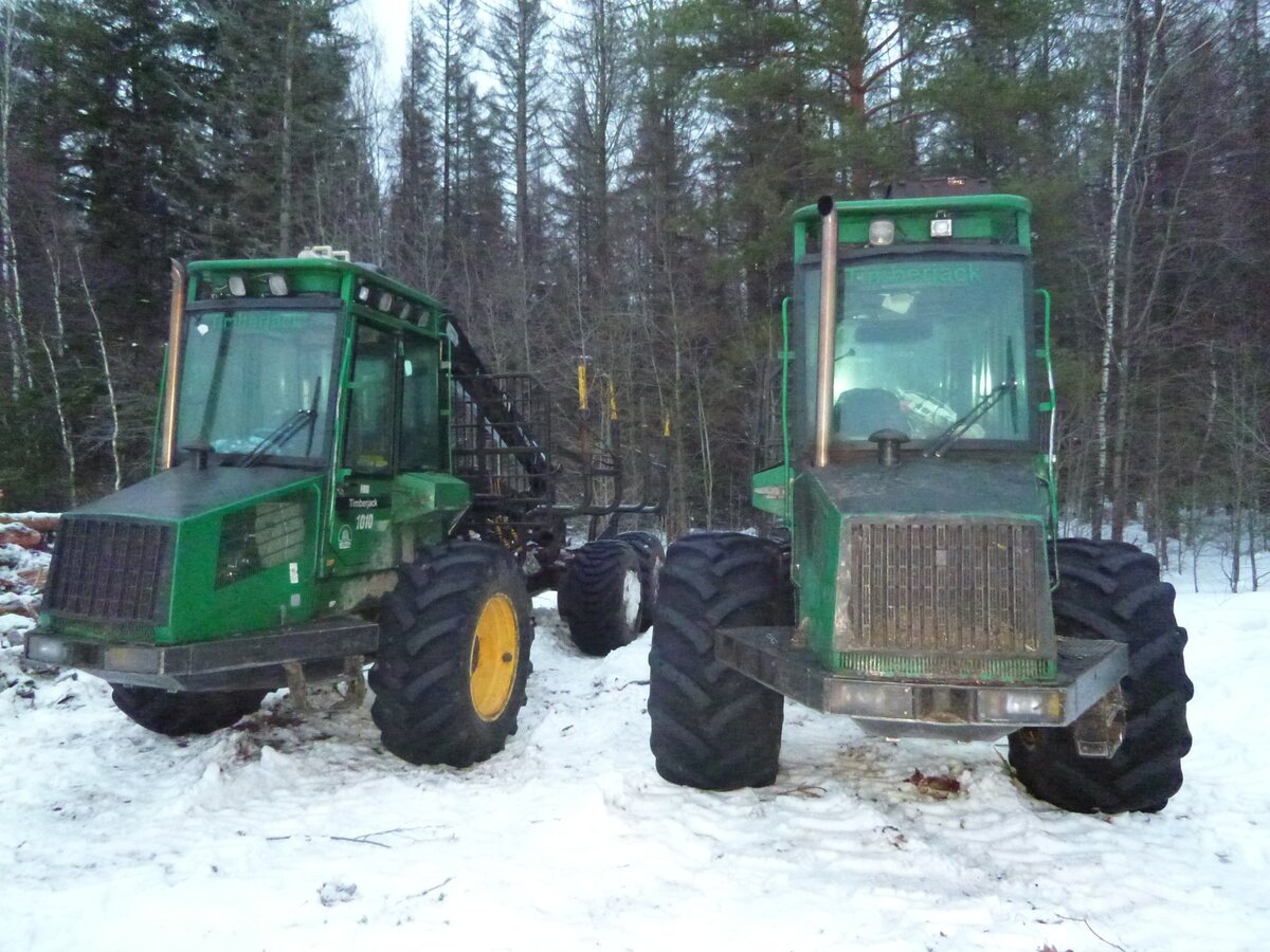 Колесный харвестер, 1270g John Deere