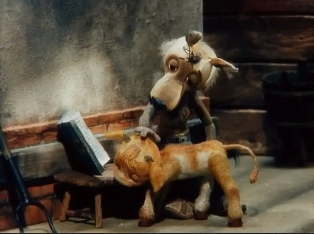 Волк и теленок мультфильм 1984 мультфильм