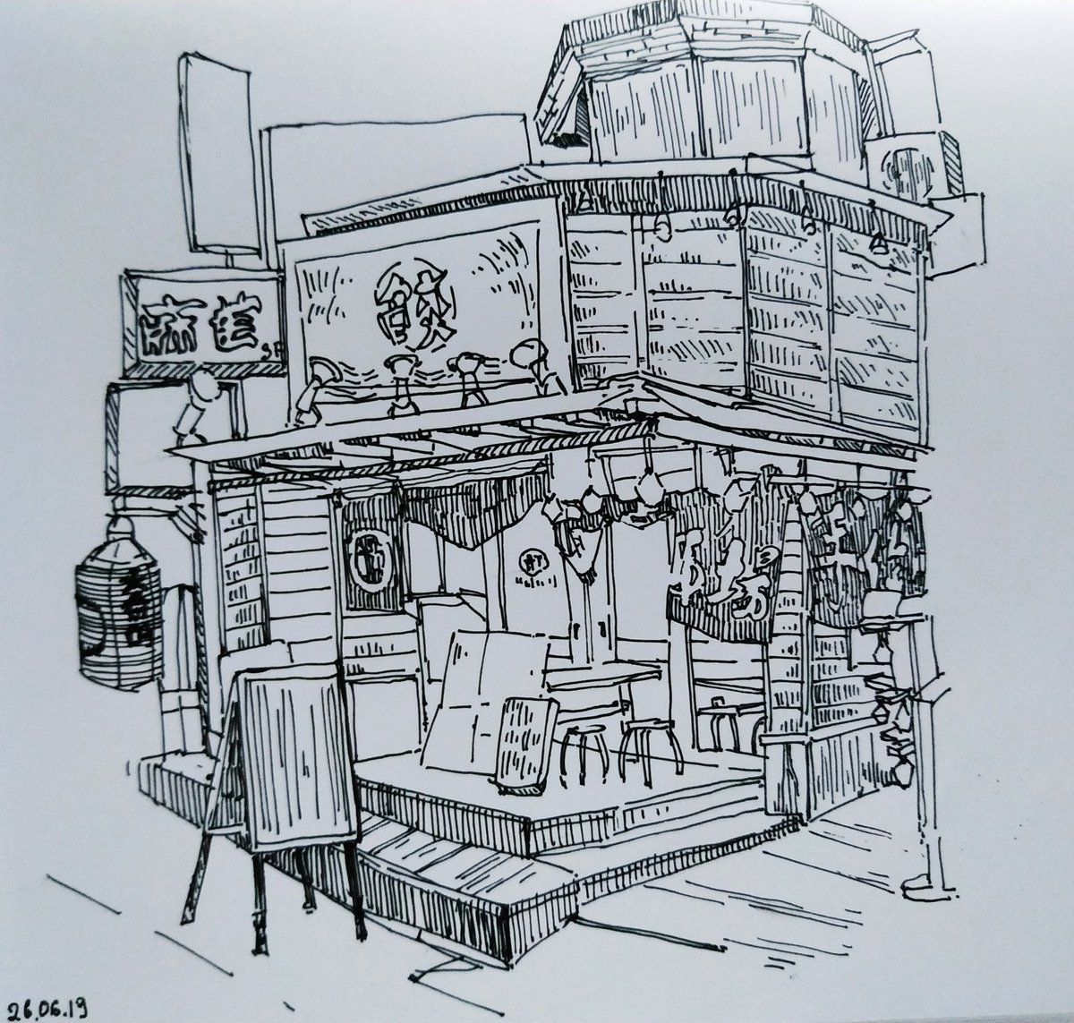 Скетчи с много деталей