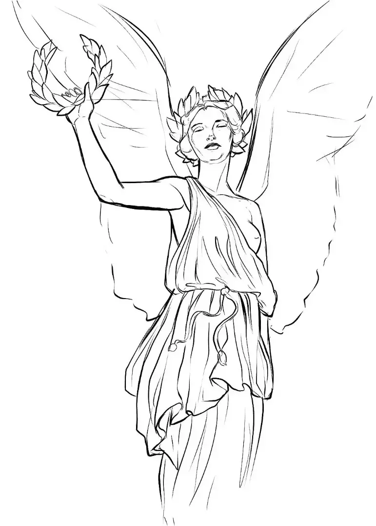 Мифы древней Греции вектор