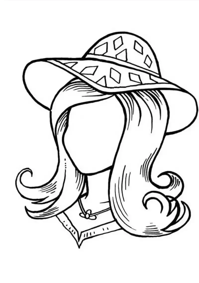 Раскраска дорисуй человека