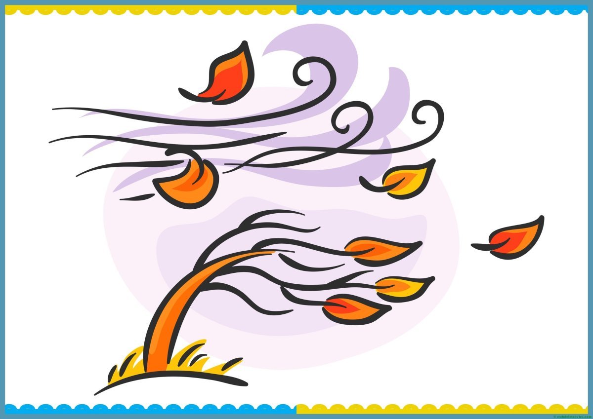 Ветер картинка для детей