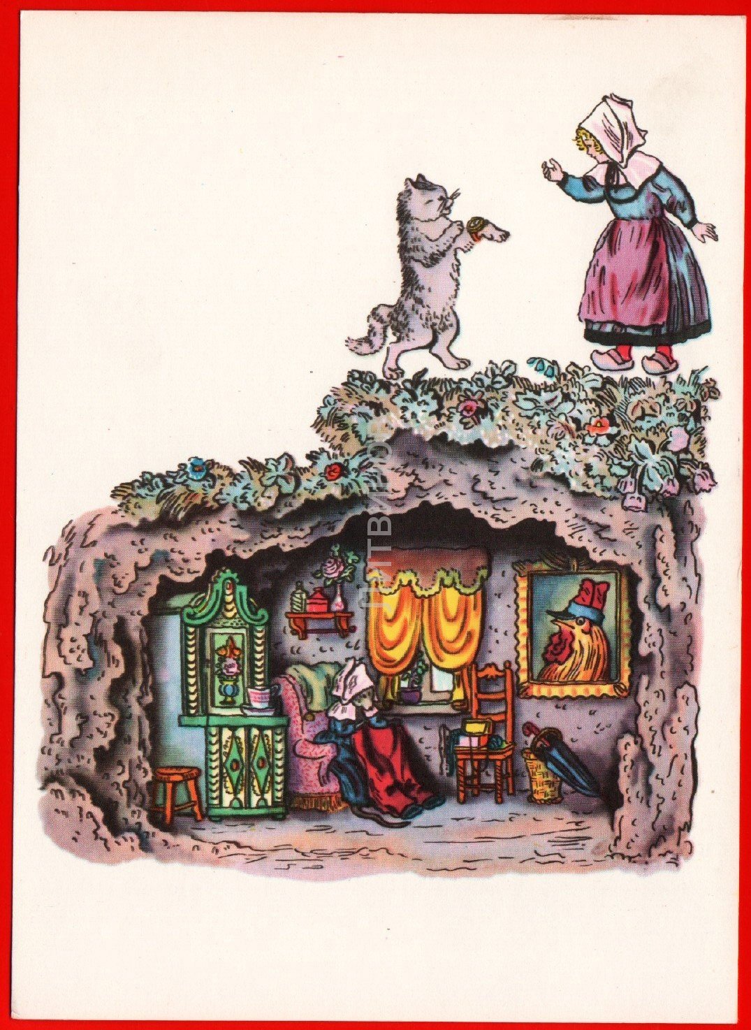 Снежная Королева художника Конашевич