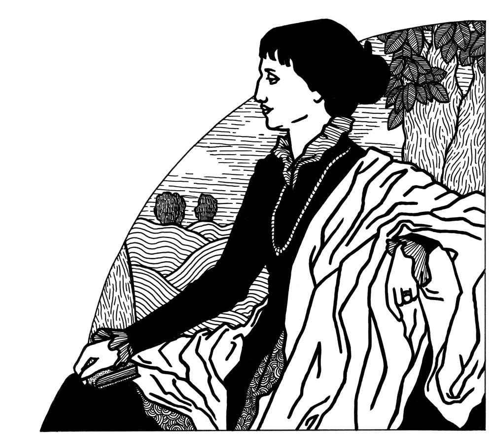 Анна Ахматова профиль