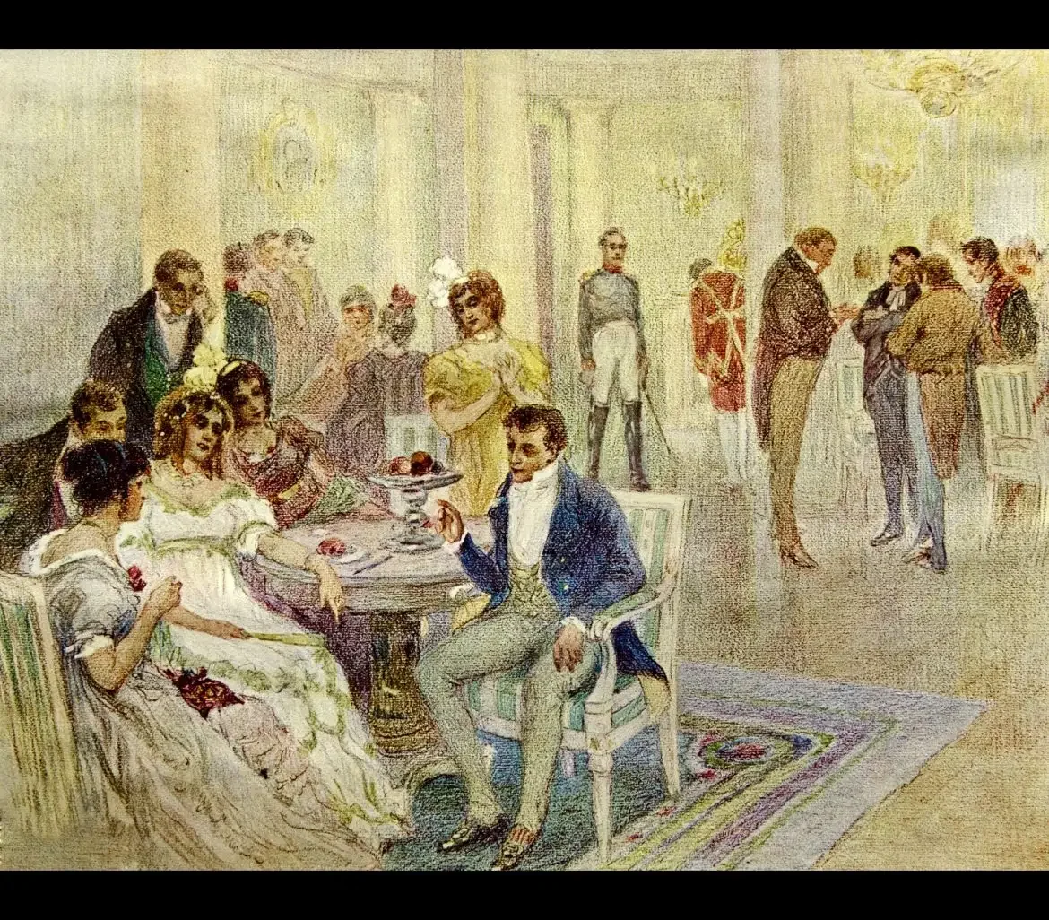 Салон Анны Шерер в романе война и мир