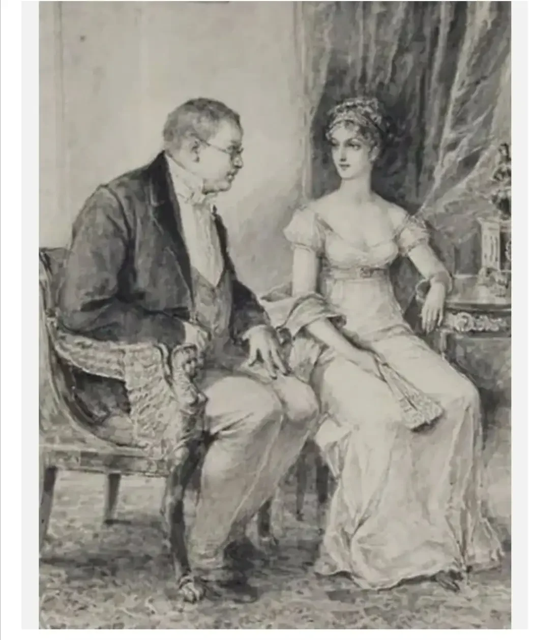 Пьер Безухов и Элен Курагина