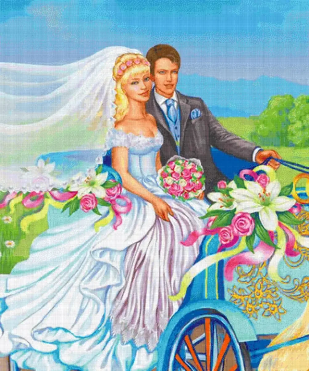 Картина на свадьбу молодоженам