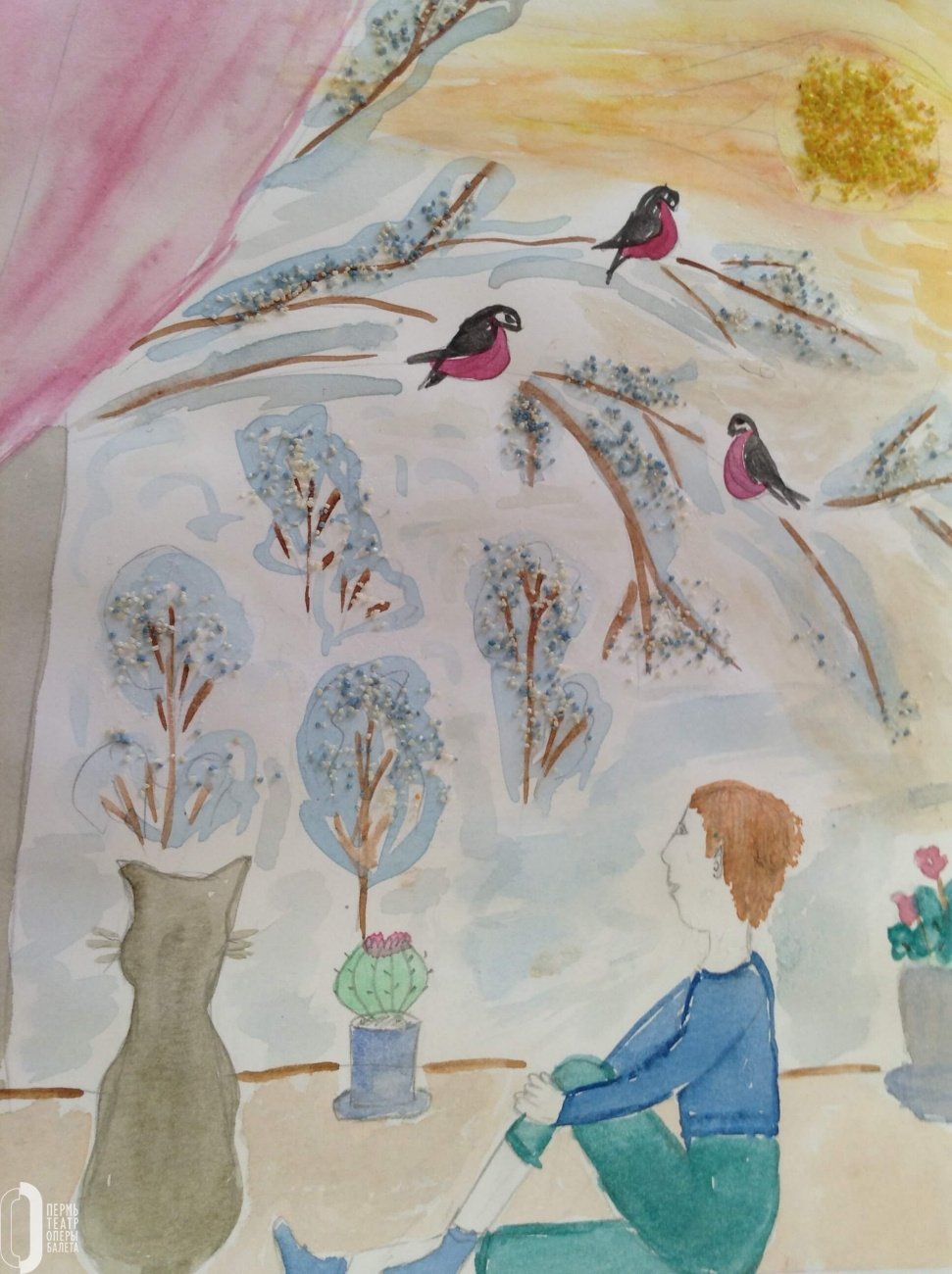 Чайковский времена года иллюстрации