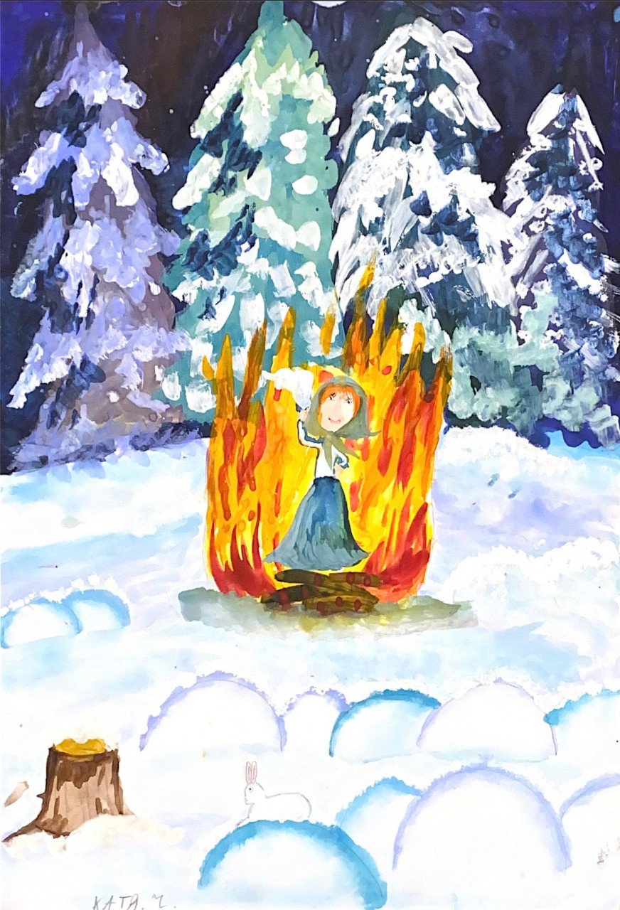 Сказки Бажова Огневушка поскакушка