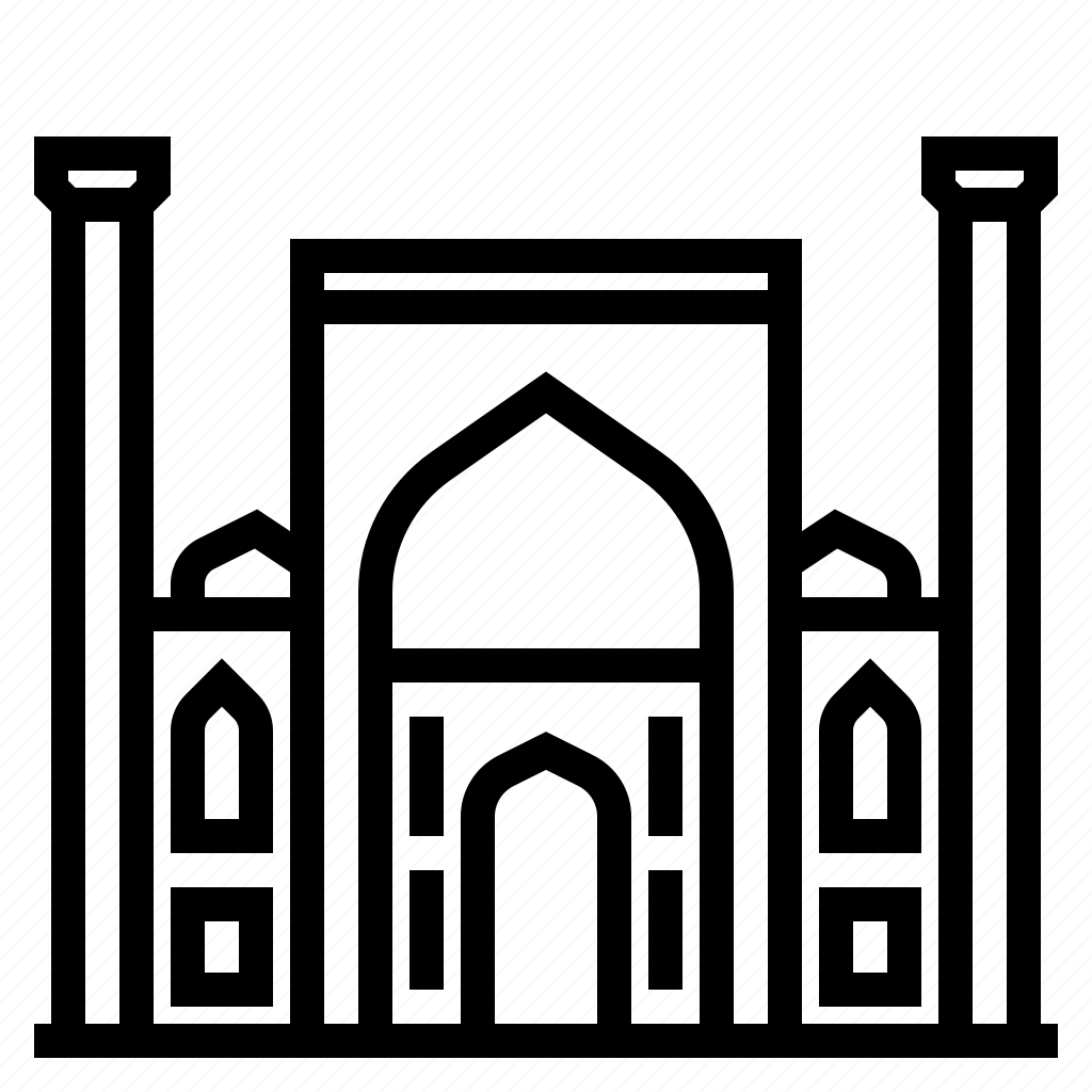 Регистан Самарканд вектор