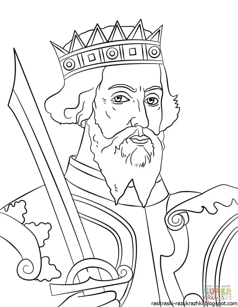 Вильгельм завоеватель рисунок