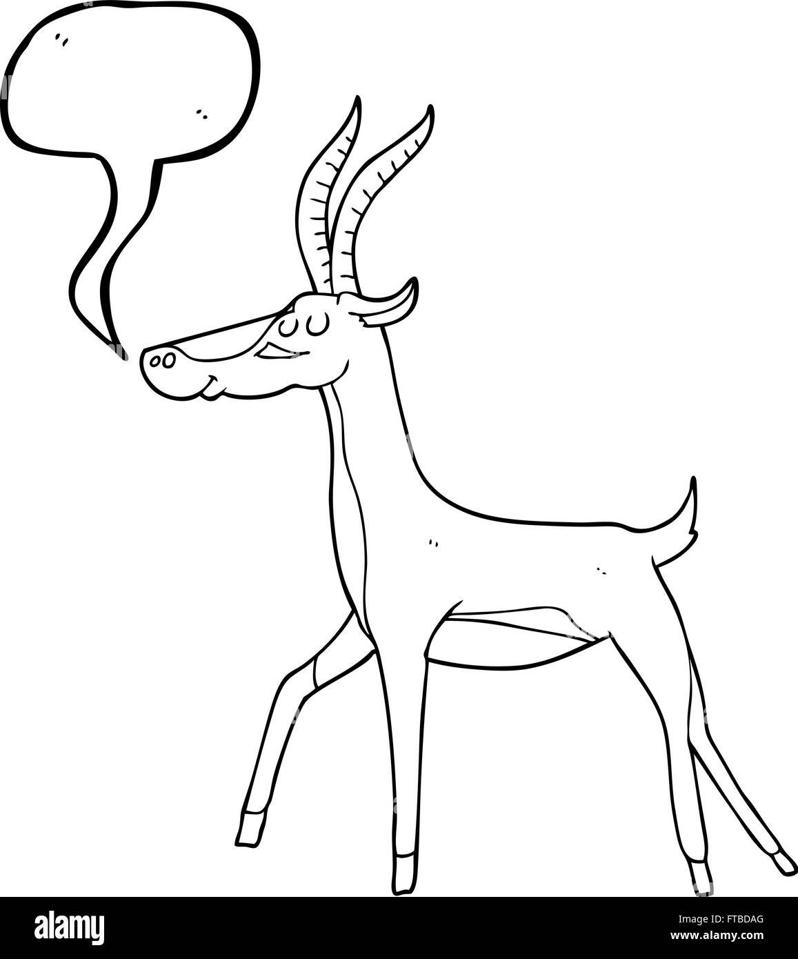 Золотая антилопа раскраска