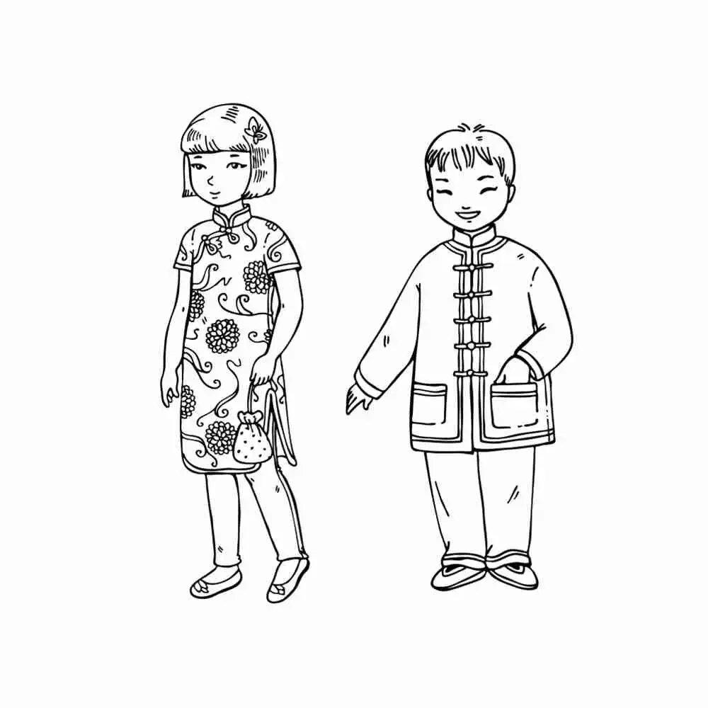 Кавайные раскраски Гарри Поттер