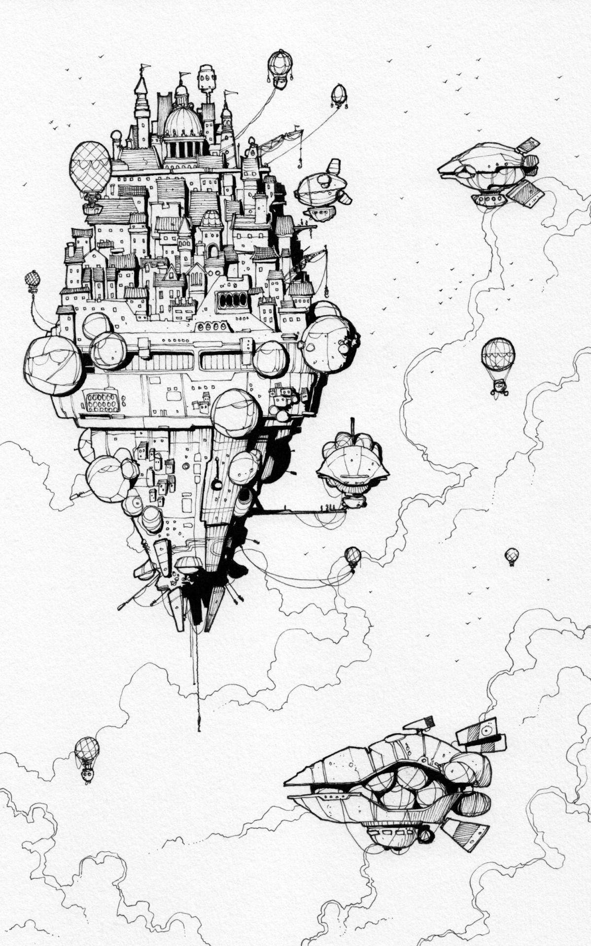 Планетарий рисунок