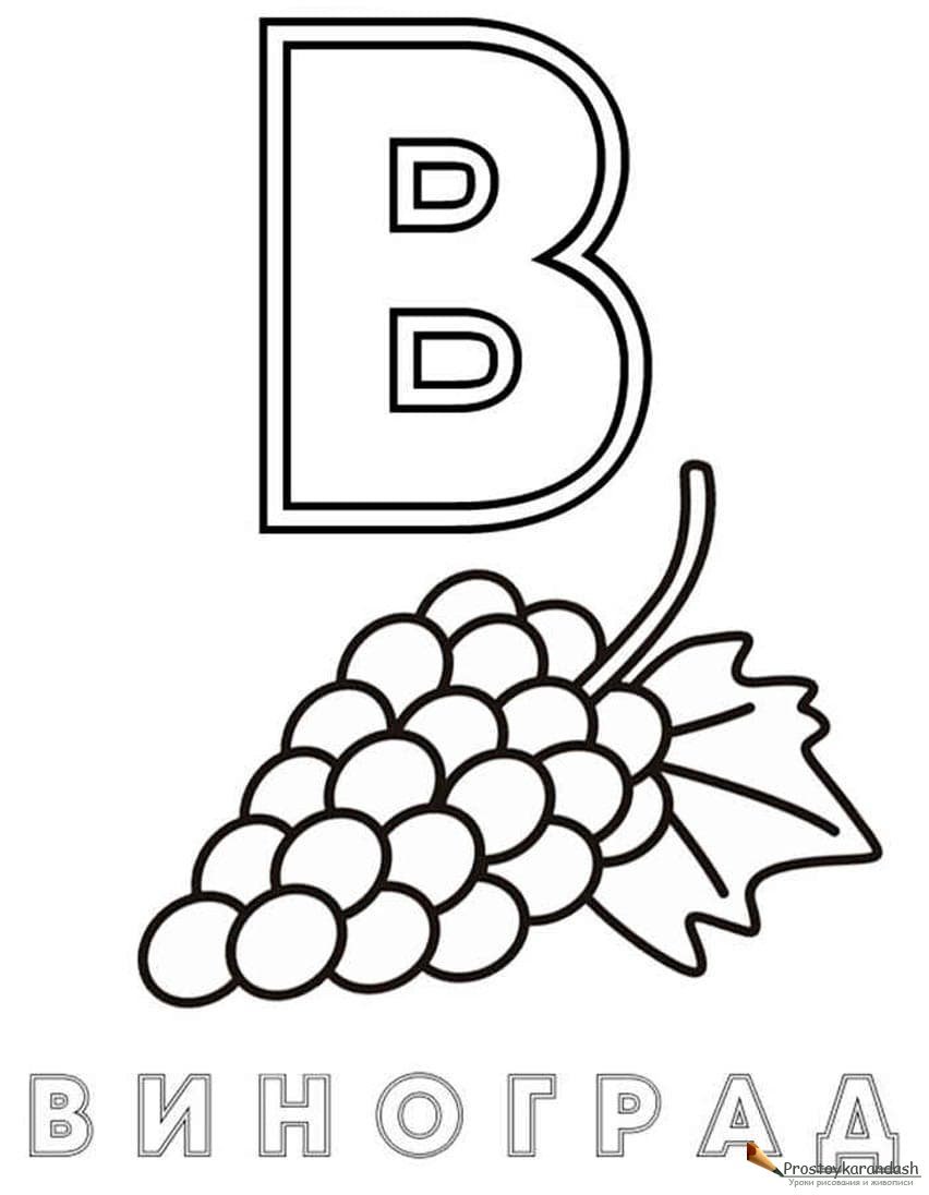 Автомобильная азбука раскраска