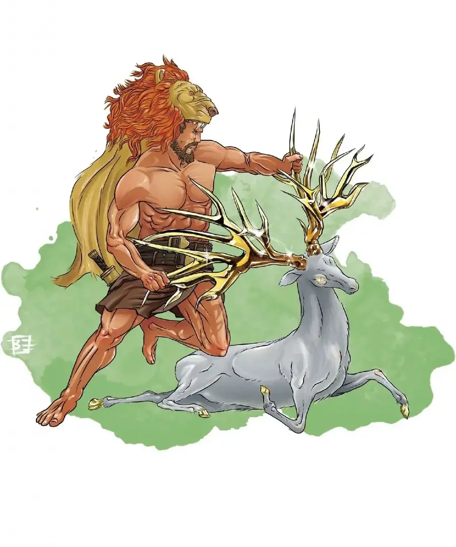 12 Подвигов Геракла Керинейская Лань