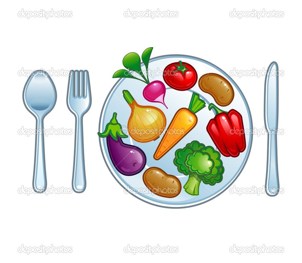 Салат контур