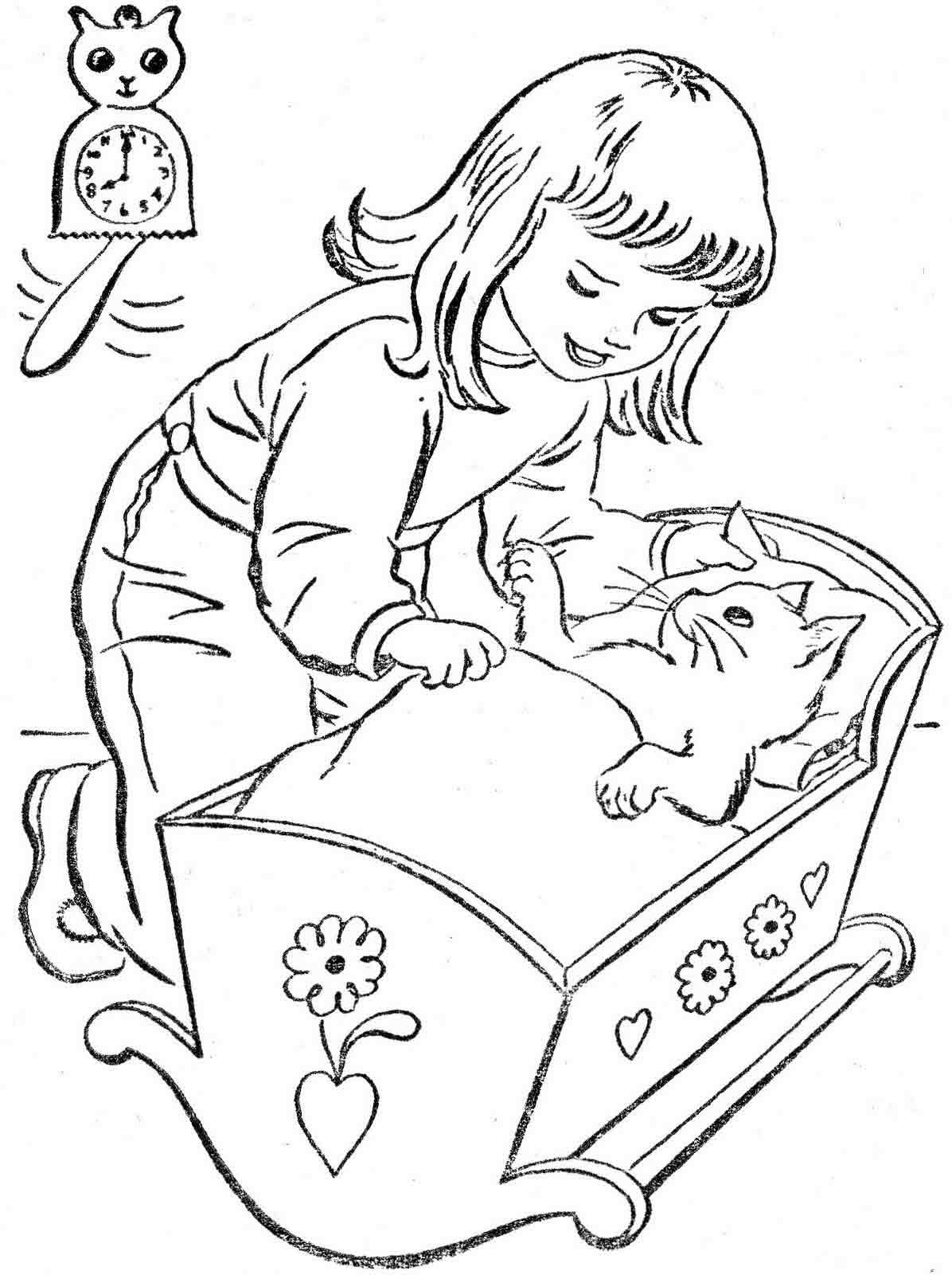 Школа раскраска для детей