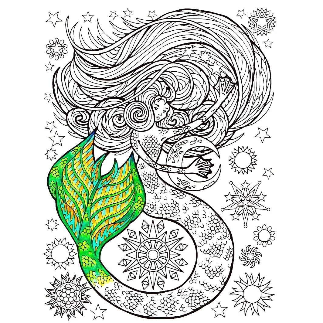 Раскраскаантистрес Сова