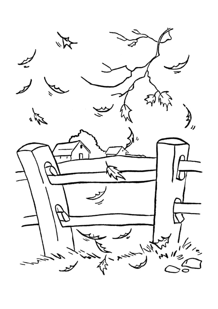 Нарисовать лес карандашом