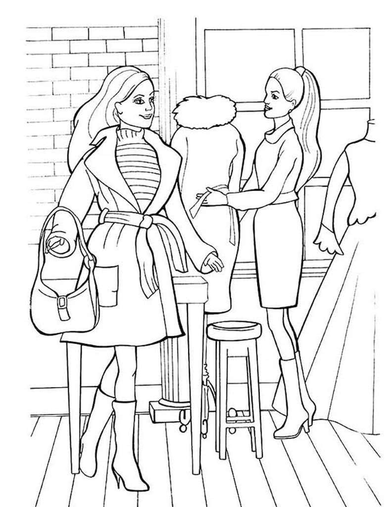 Раскраска повар