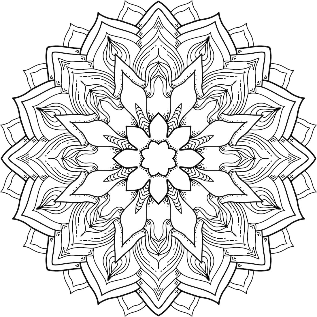 Мандры для раскрашивания