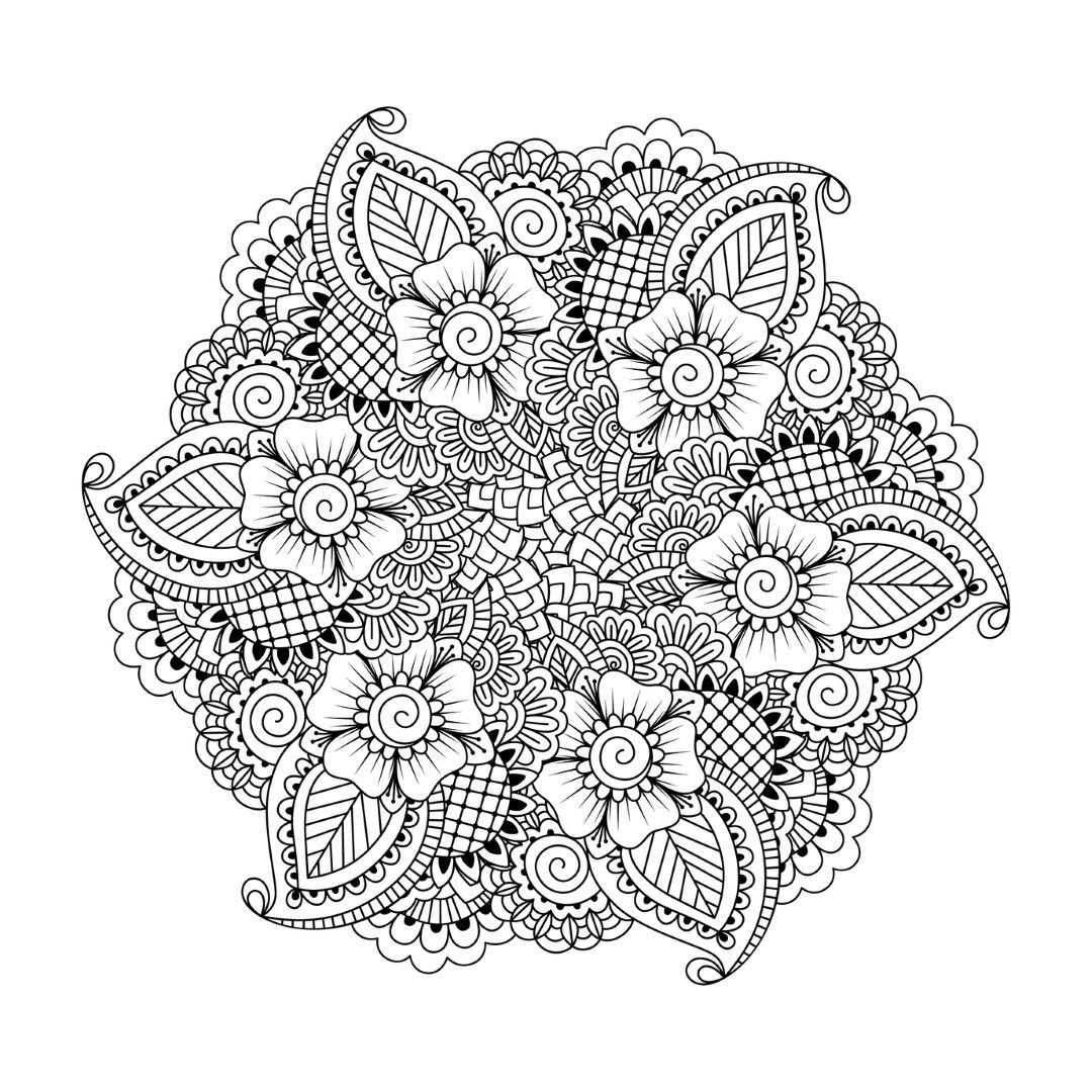 Раскраска антистресс