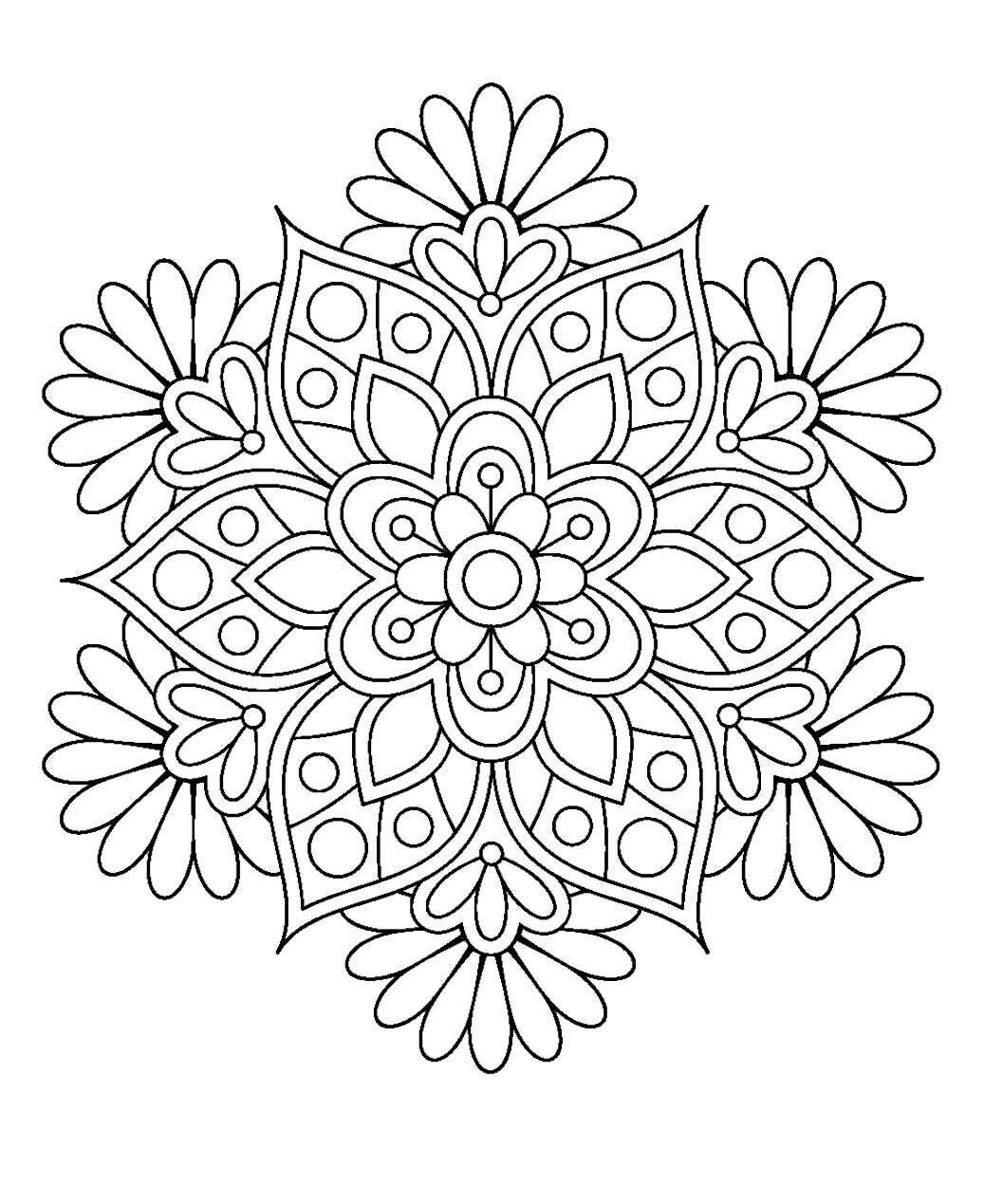 Орнаменты. Раскраска