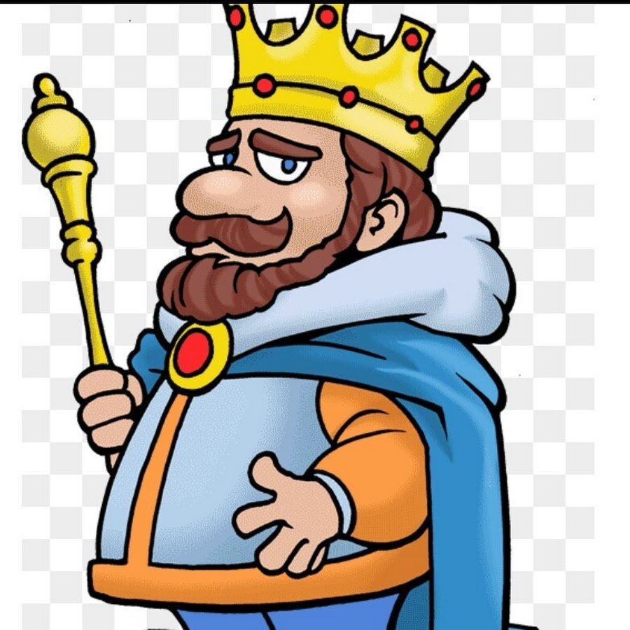 Мультяшный мальчик с короной